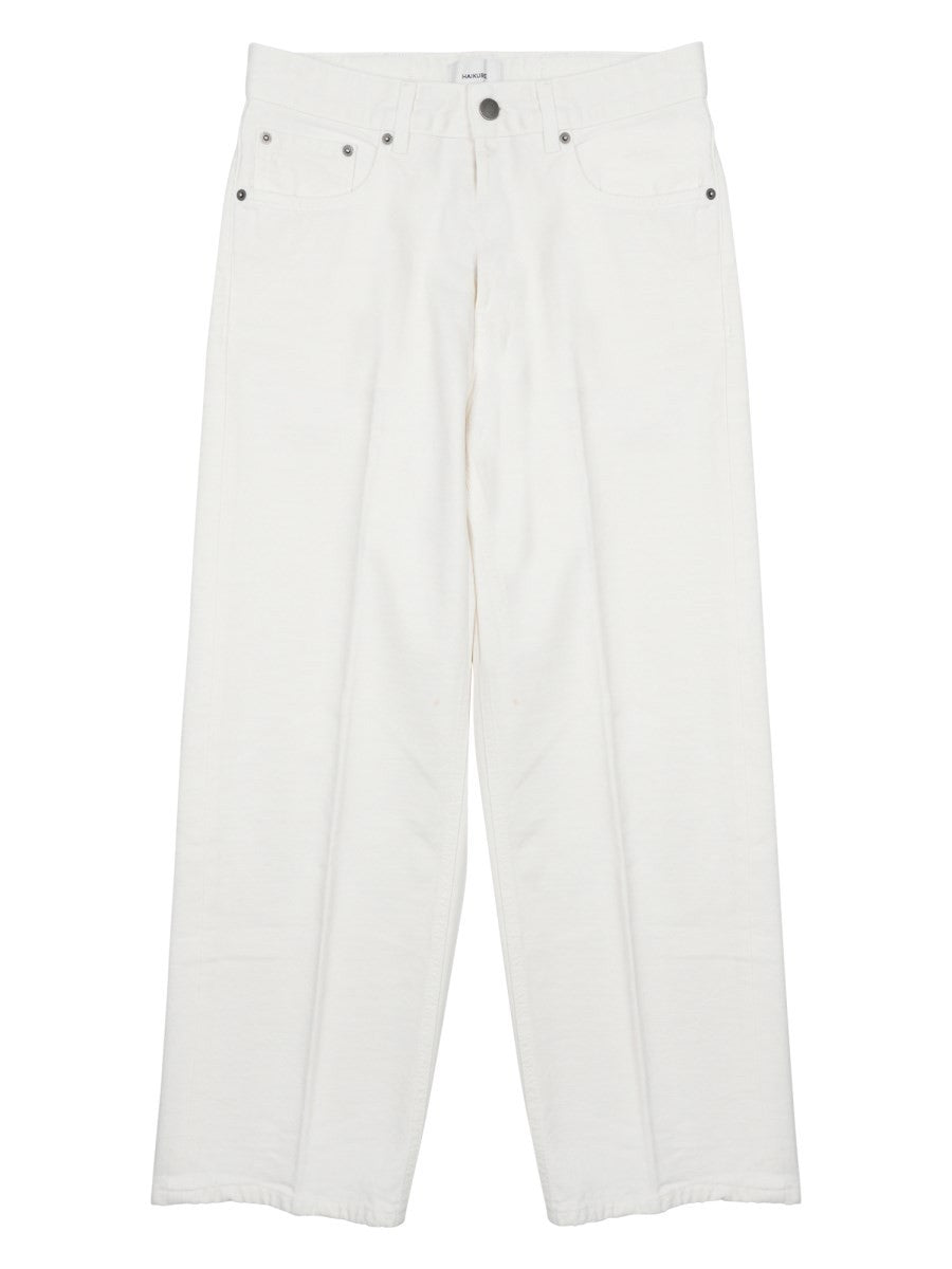 Haikure Women's Jeans Betty Bull White