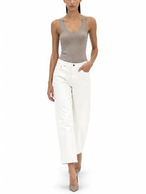 Haikure Women's Jeans Betty Bull White