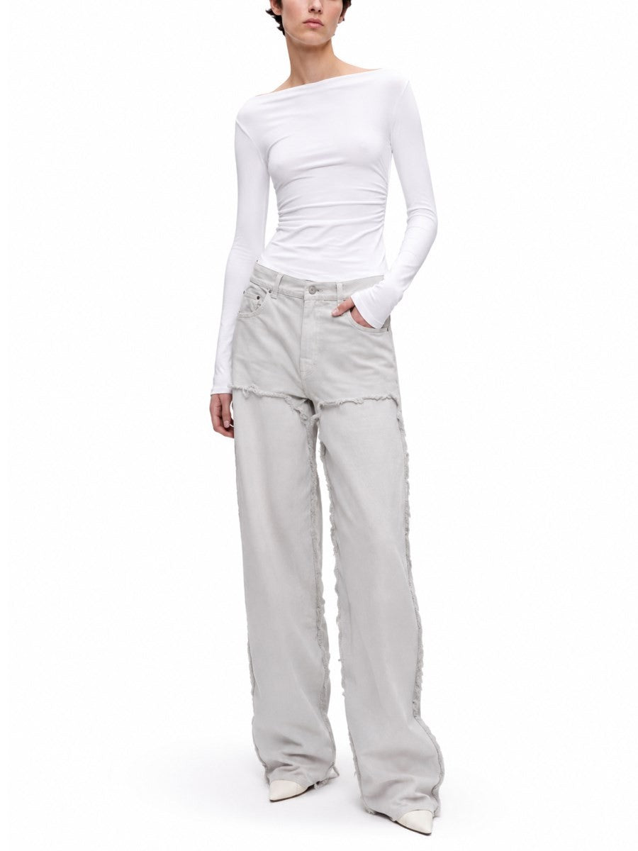 Haikure Women's Jeans Bonnie Bull Grey