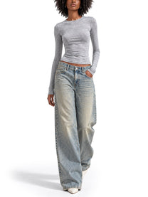 Haikure Women's Jeans Bonnie Blue