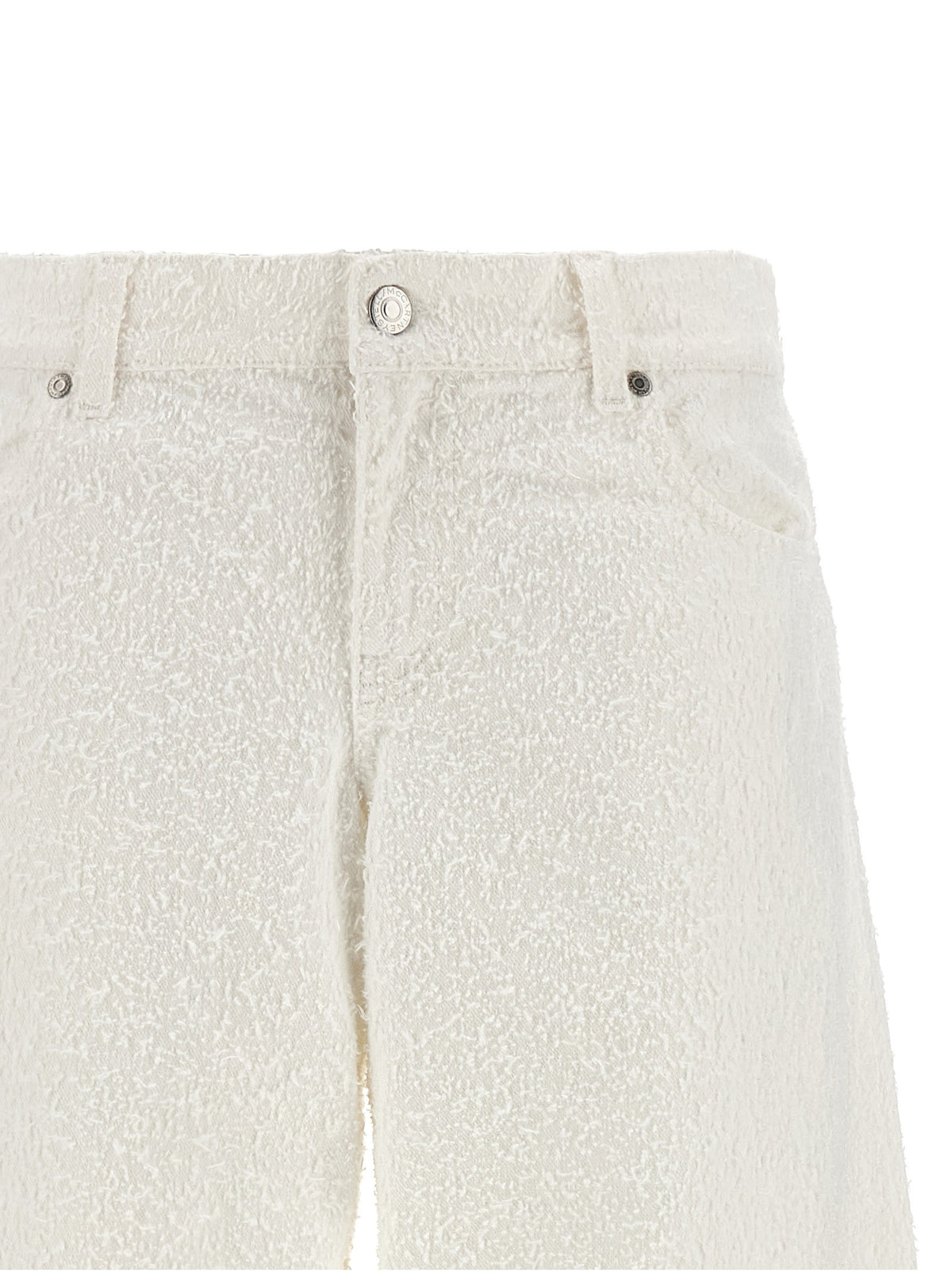 Stella McCartney Jeans Boucle White
