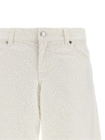 Stella McCartney Jeans Boucle White