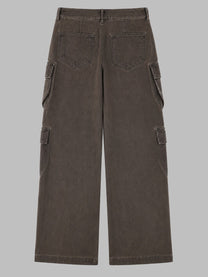DRKSHDW Men's Jeans Cargo in Denim DI Cotone Brown