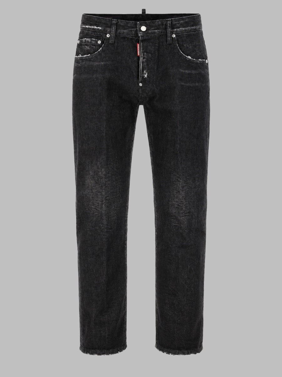 Dsquared2 Men's Jeans Cinque Tasche in Denim Black