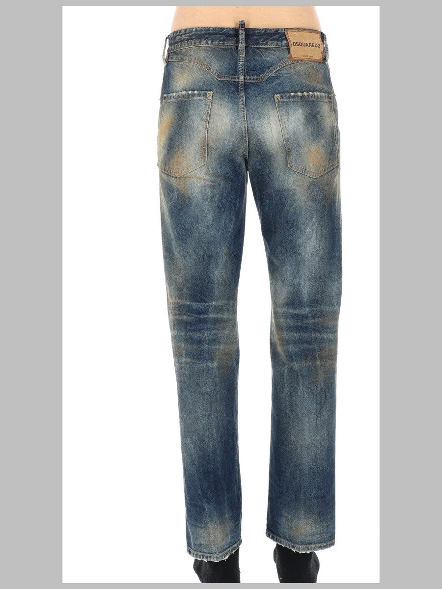 Dsquared2 Men's Jeans Cinque Tasche Blue