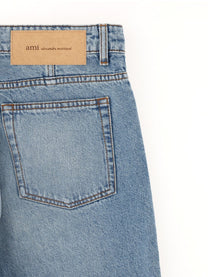 Ami Paris Men's Jeans Classic Fit Blue