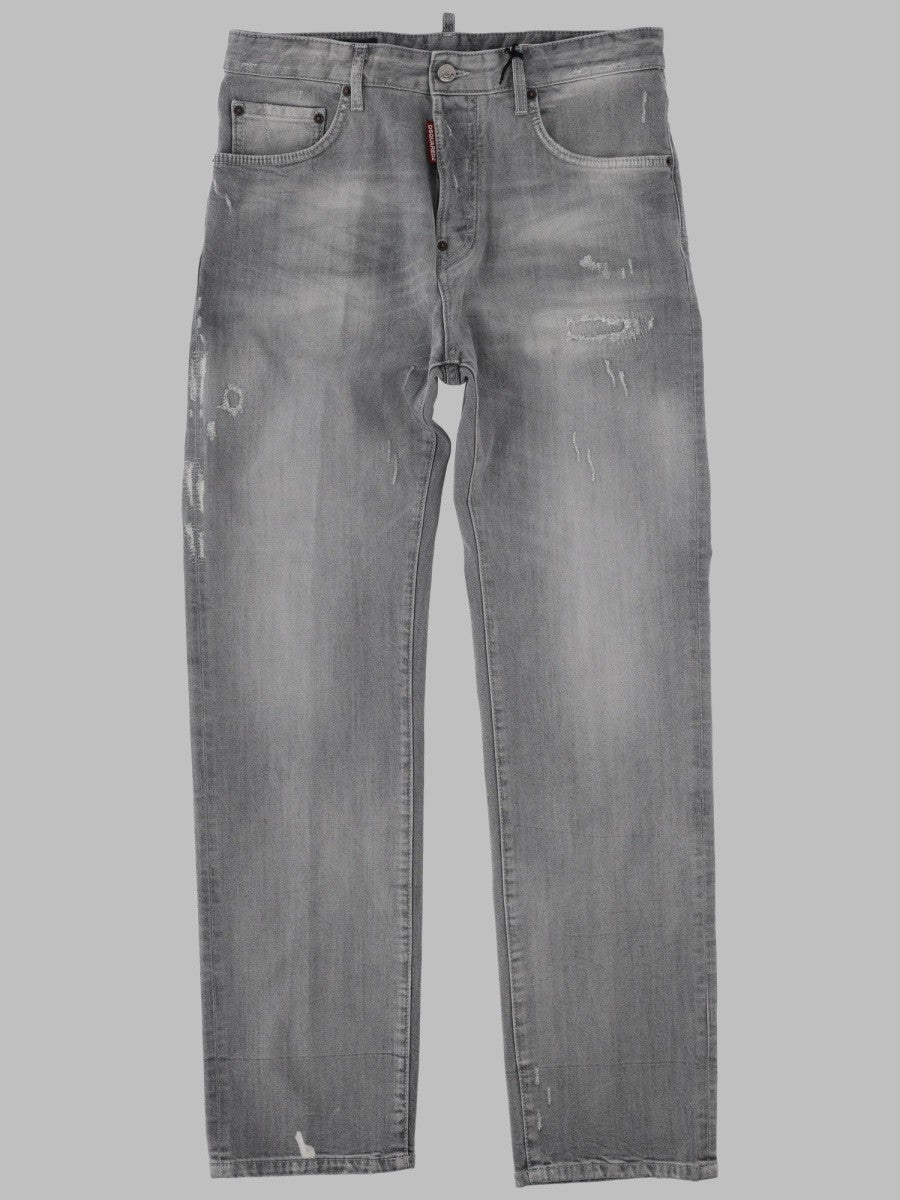 Dsquared2 Men's Jeans Con Patch Grey