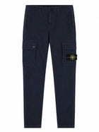 Stone Island Men's Jeans with Patch Blue