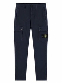 Stone Island Men's Jeans Con Patch Blue