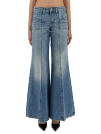 Diesel Women's Jeans Akii Oclba Blue