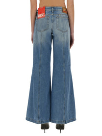 Diesel Women's Jeans Akii Oclba Blue