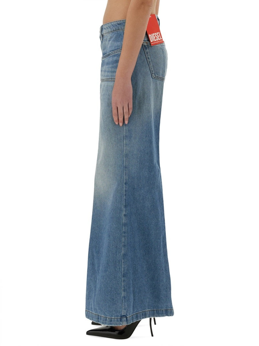 Diesel Women's Jeans Akii Oclba Blue