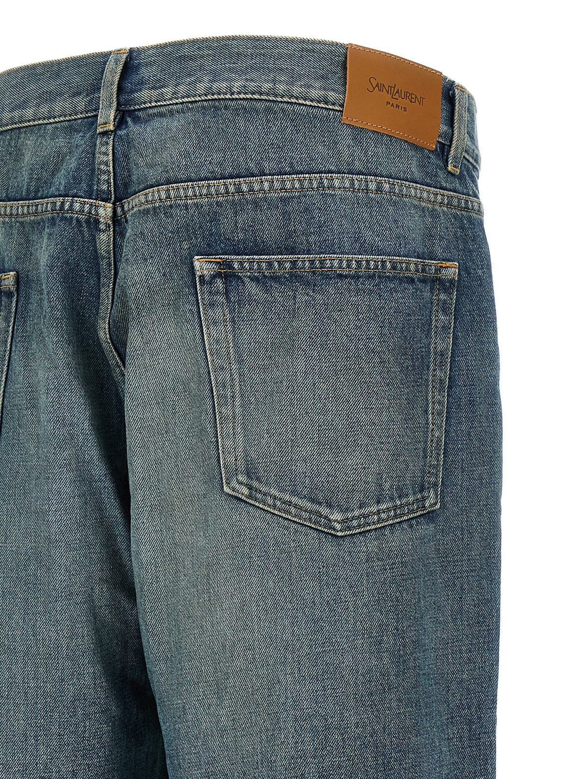 Saint Laurent Jeans Denim Authentic Blue