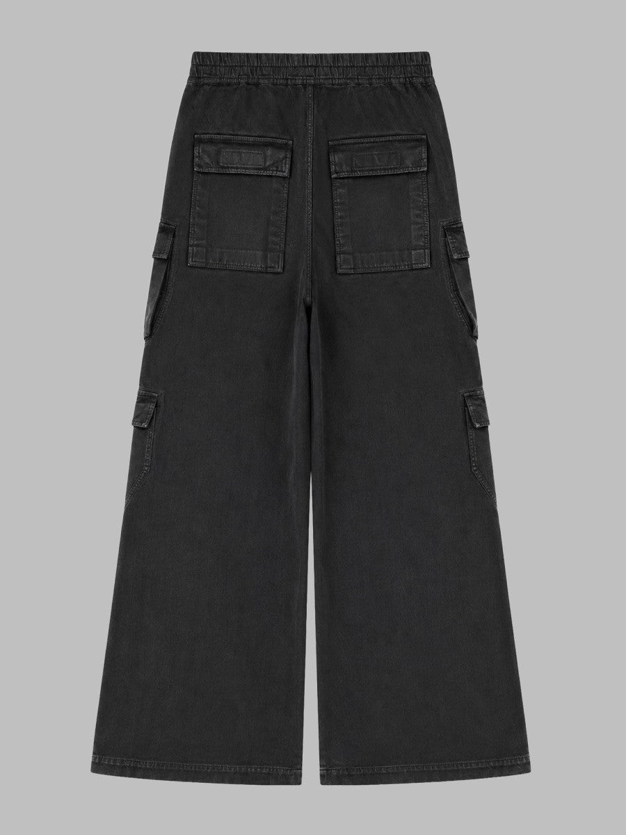 DRKSHDW Men's Jeans Double Cargo Jumbo Belas Black