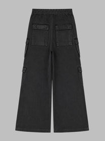 DRKSHDW Men's Jeans Double Cargo Jumbo Belas Black