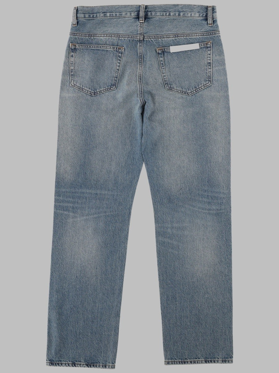 FRAME Men's Jeans Dritto in Denim DI Cotone Blue