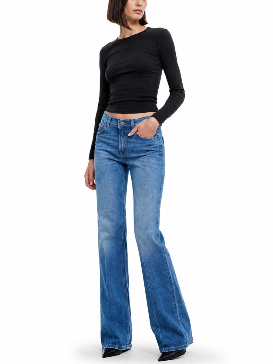 Haikure Women's Jeans Flora Blue, view 2