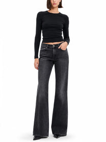 Haikure Women's Jeans Flora Black