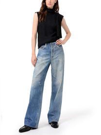 Our Legacy Women's Jeans Full Cut Blue