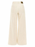 ASPESI Women's Denim Cotton Jeans Beige, view 3