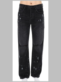 Purple Brand Men's Jeans in Denim DI Cotone Black