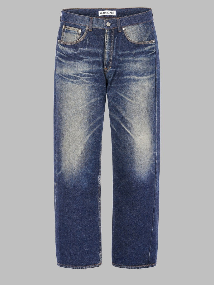 Our Legacy Men's Jeans in Denim DI Cotone Blue