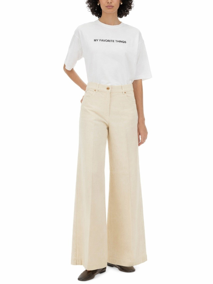 ASPESI Women's Jeans in Denim DI Cotone Beige