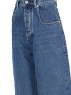 Bottega Veneta Women's Denim Cotton Jeans Blue