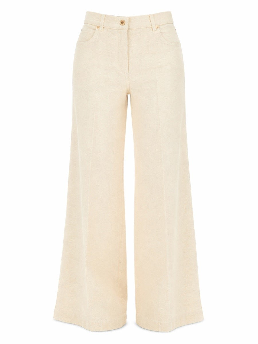 ASPESI Women's Jeans in Denim DI Cotone Beige