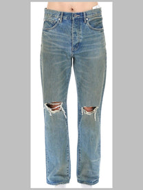 Purple Brand Men's Jeans in Denim DI Cotone Blue