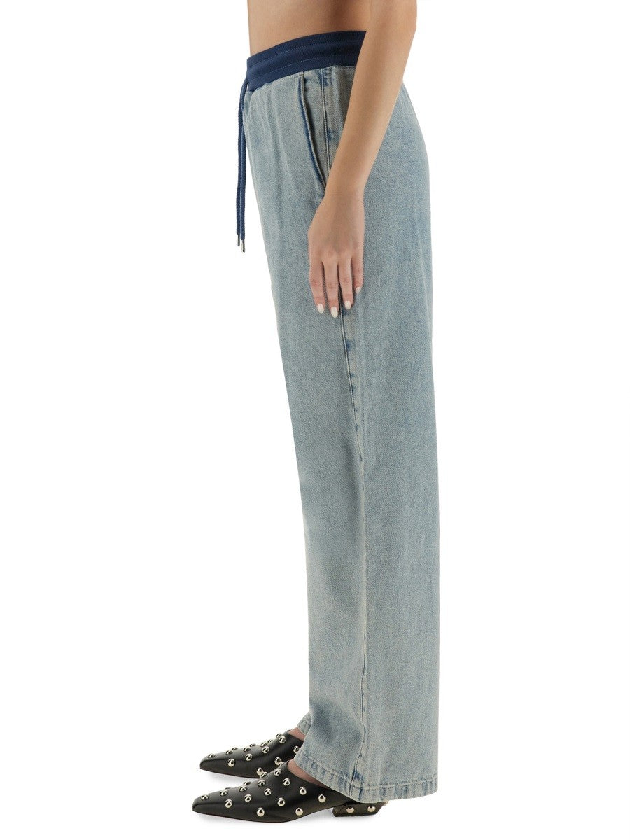 Moschino Jeans Women's Jeans in Denim Blue Moschino Jeans