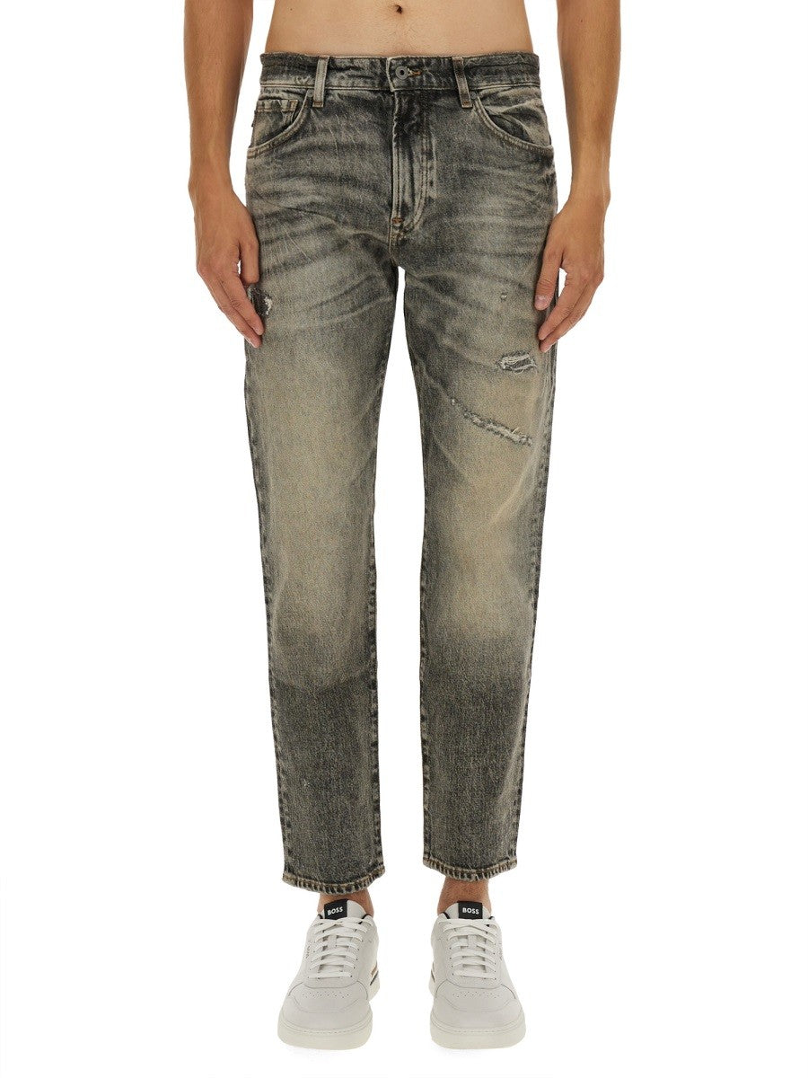 Boss Men's Jeans in Denim Grey