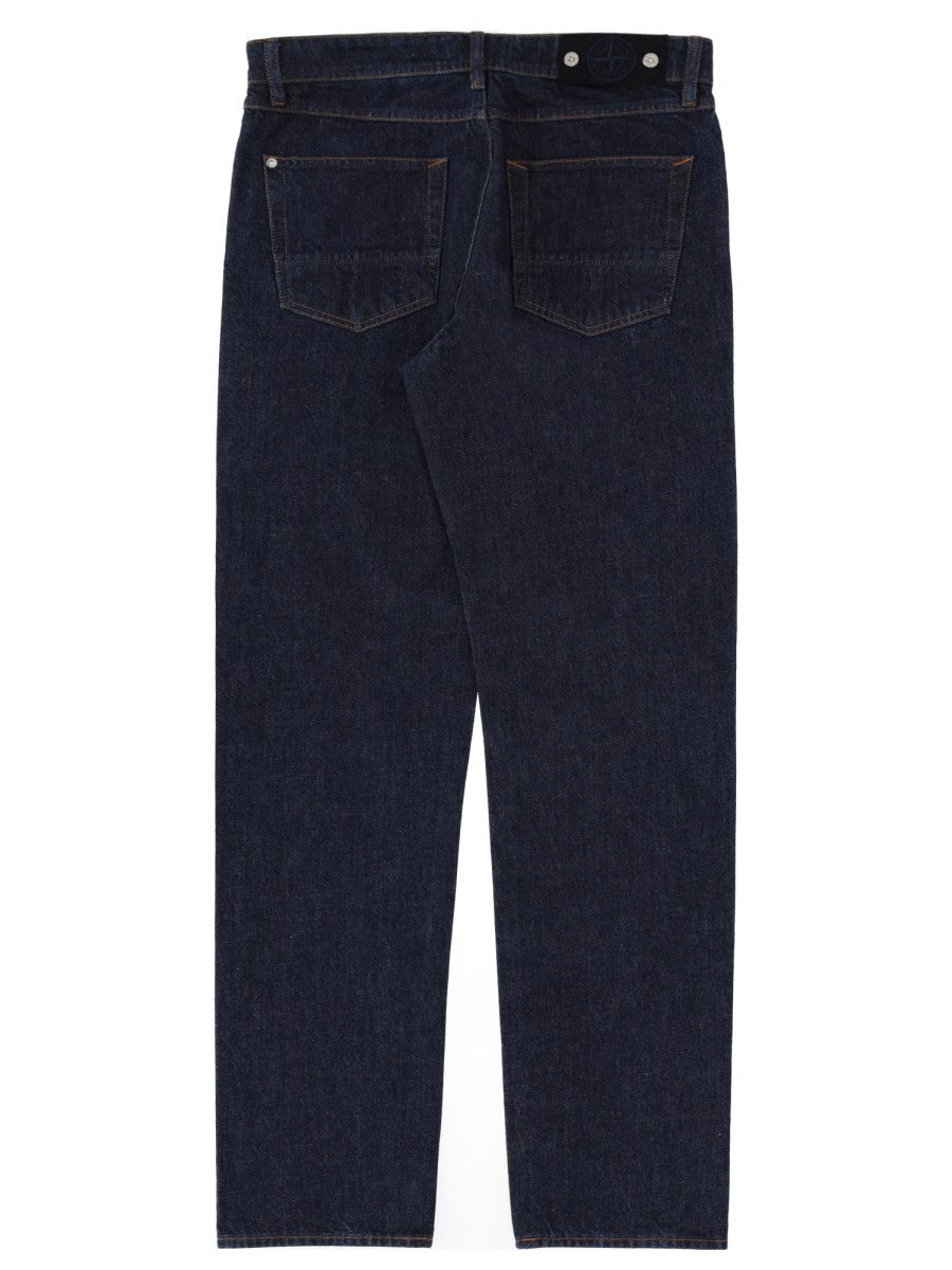 Stone Island Men's Jeans in Denim Blue