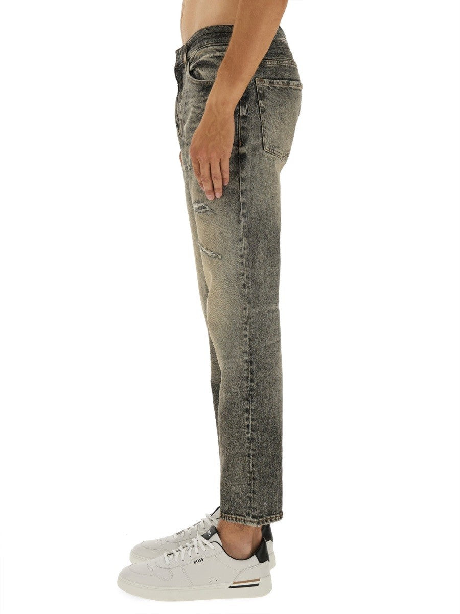 Boss Men's Jeans in Denim Grey