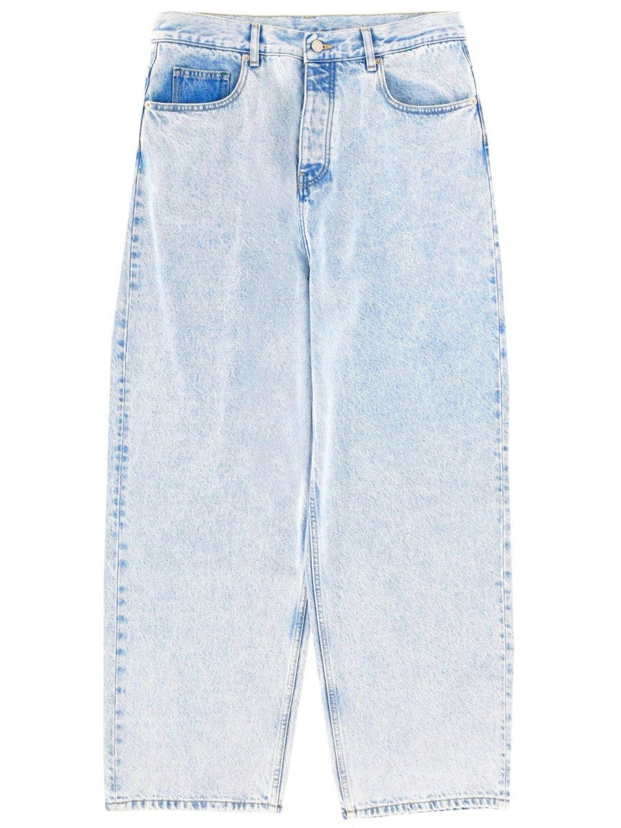 Drôle de Monsieur Men's Jeans in Denim Blue