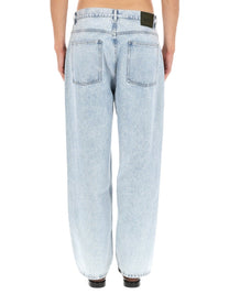 Drôle de Monsieur Men's Jeans in Denim Blue