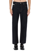 Moschino Men's Jeans in Denim Blue, view 6