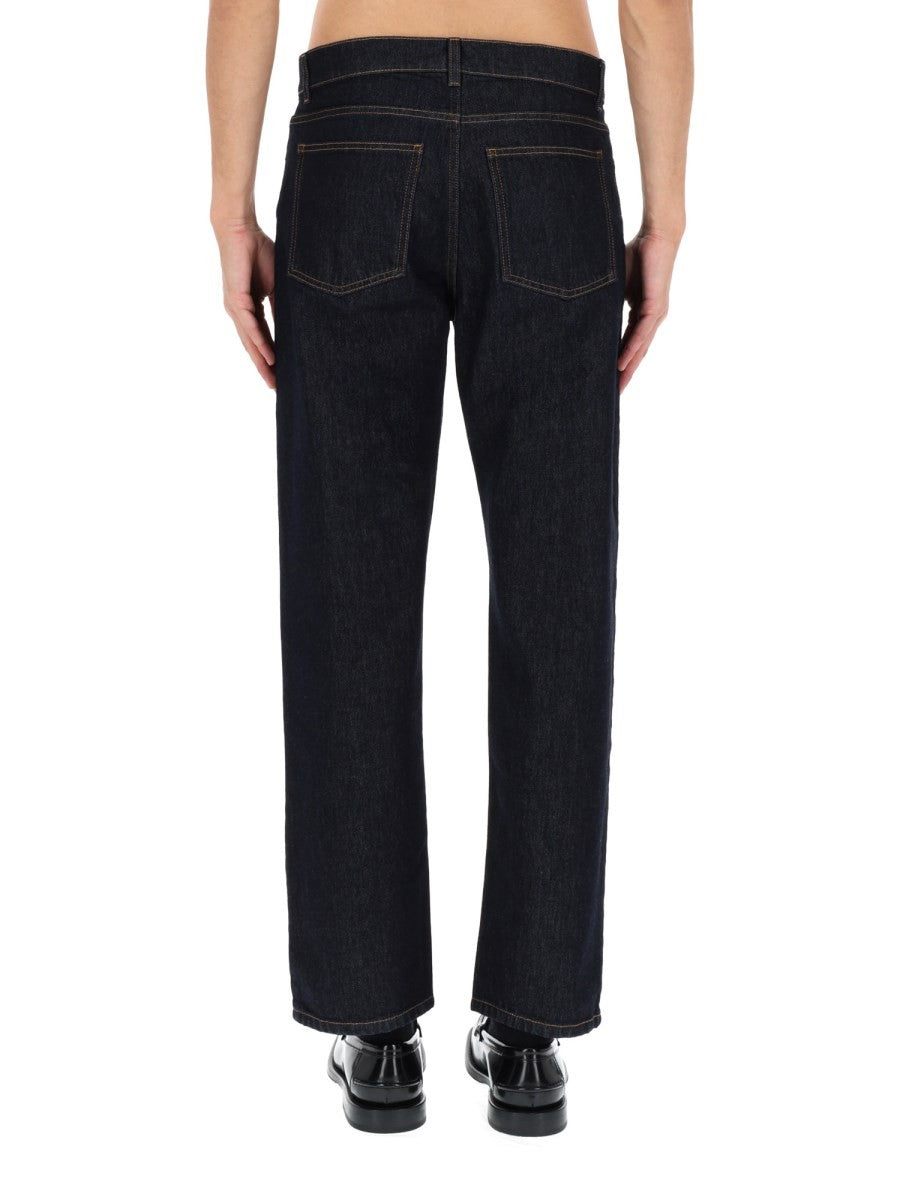 Moschino Men's Jeans in Denim Blue, view 5