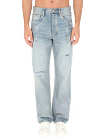Purple Brand Men's Jeans in Denim Blue