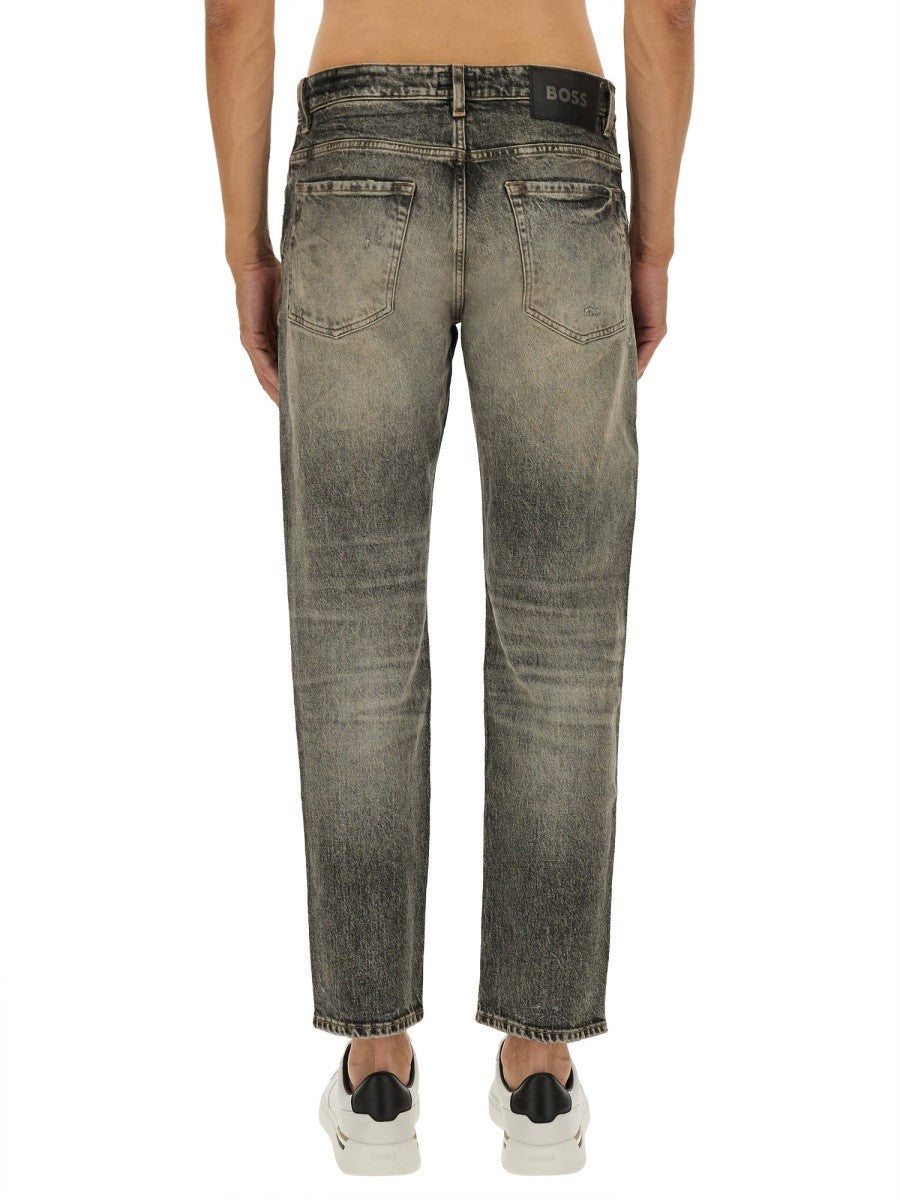 Boss Men's Jeans in Denim Grey