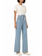 Maison Margiela Women's Jeans in Denim Blue, view 2