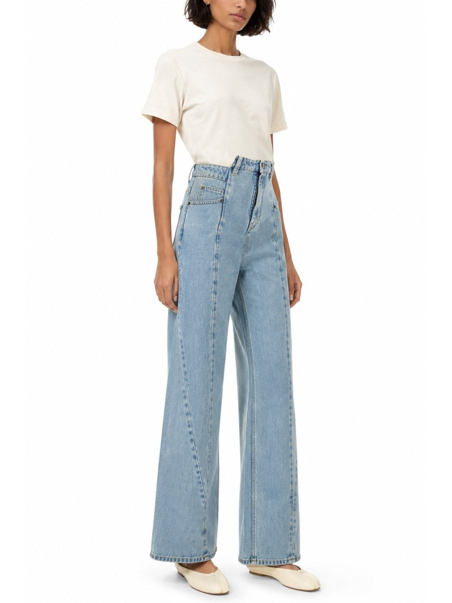 Maison Margiela Women's Jeans in Denim Blue