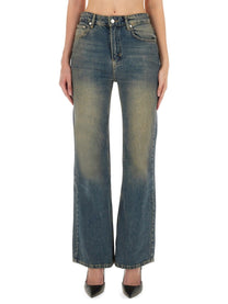 Moschino Jeans Women's Jeans in Denim Blue Moschino Jeans