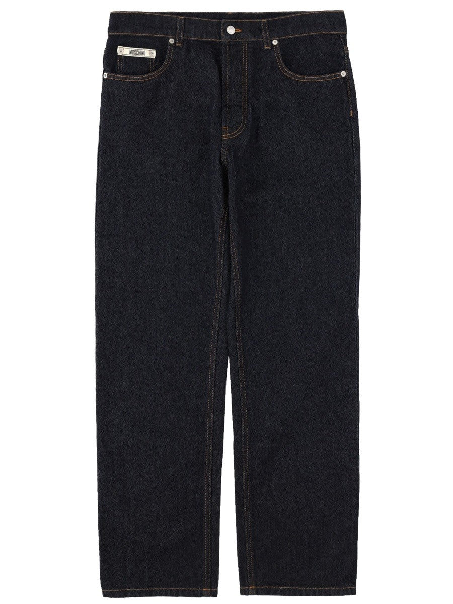 Moschino Men's Jeans in Denim Blue