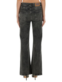 Moschino Jeans Women's Jeans in Denim Grey Moschino Jeans