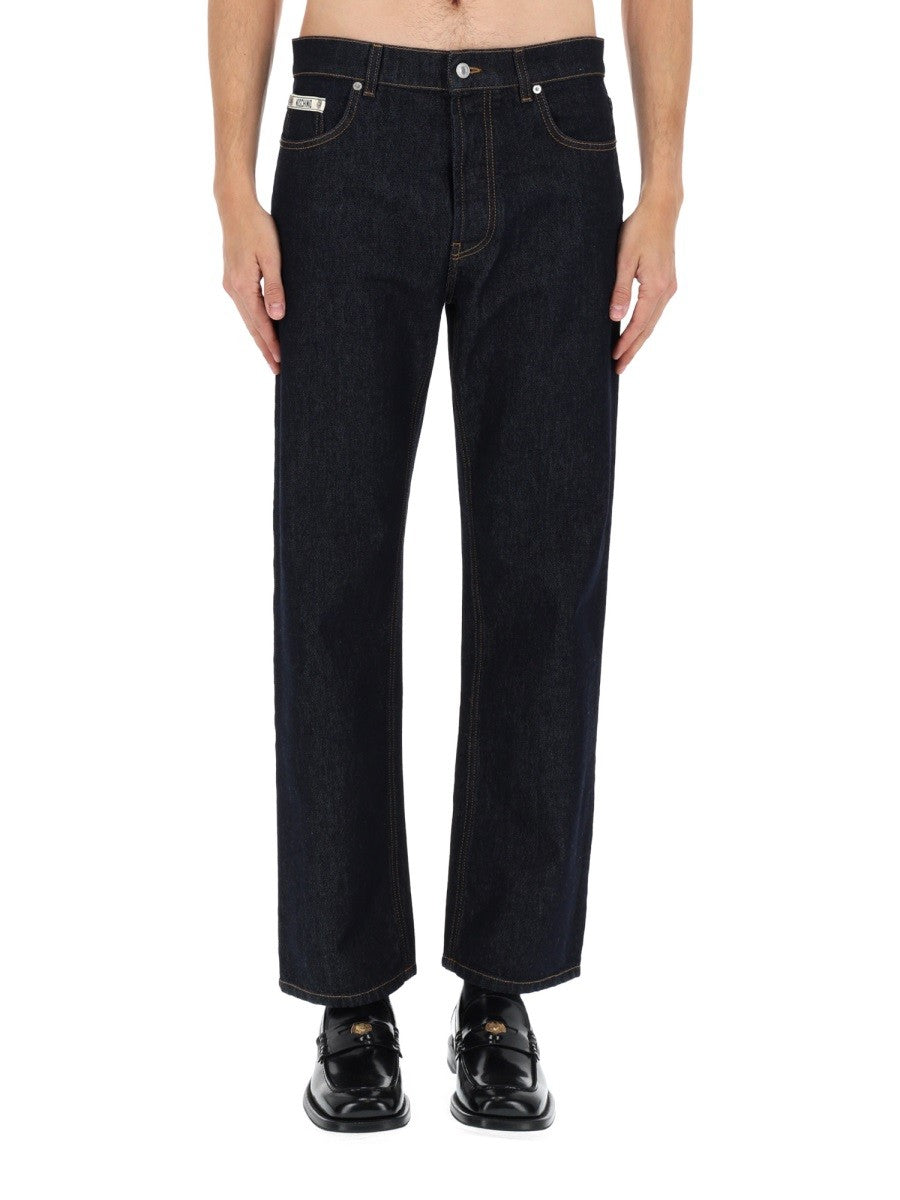 Moschino Men's Jeans in Denim Blue