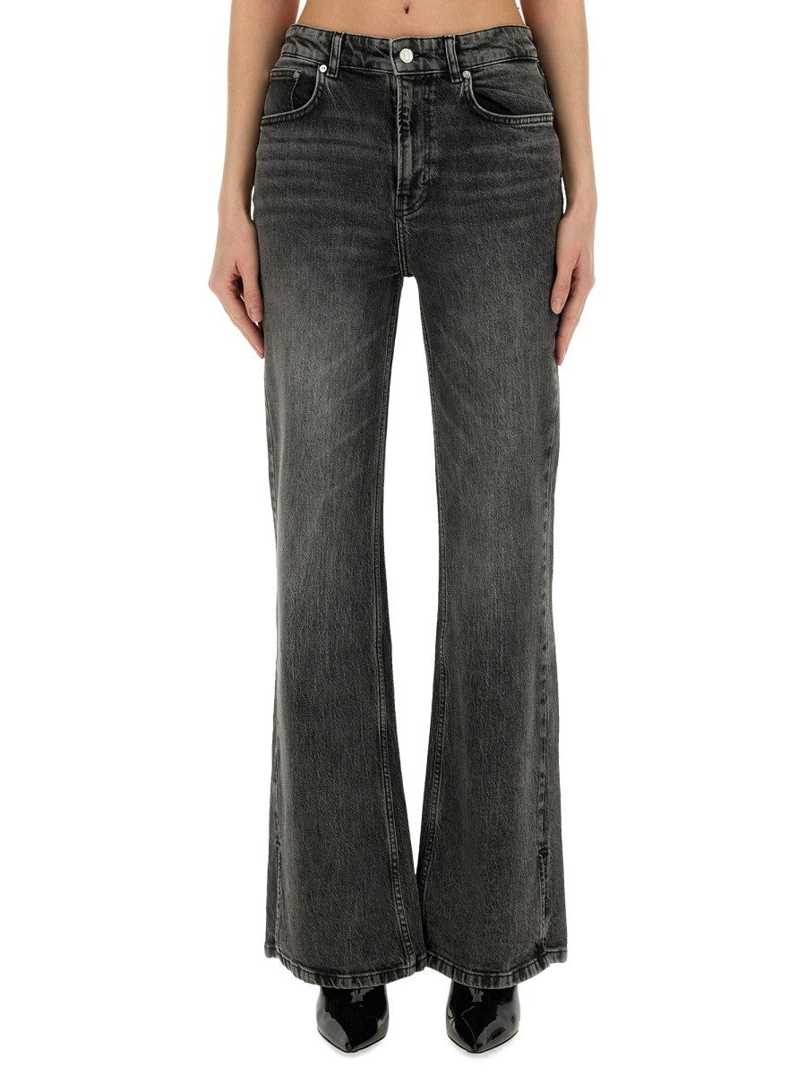 Moschino Jeans Women's Jeans in Denim Grey Moschino Jeans