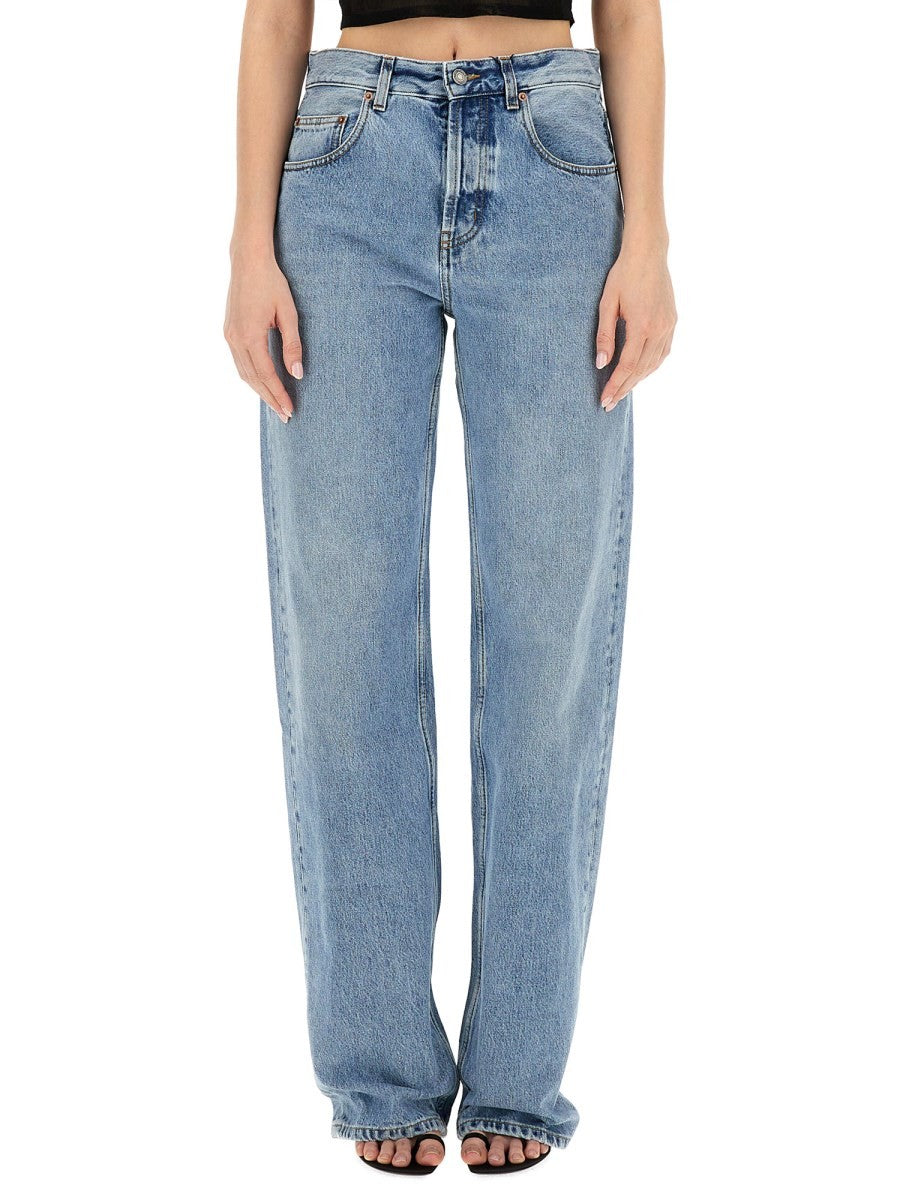 Saint Laurent Women's Jeans in Denim Blue