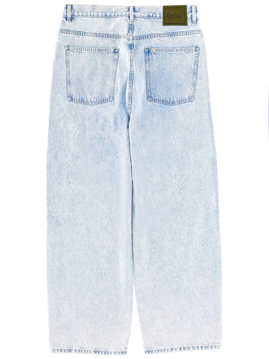 Drôle de Monsieur Men's Jeans in Denim Blue