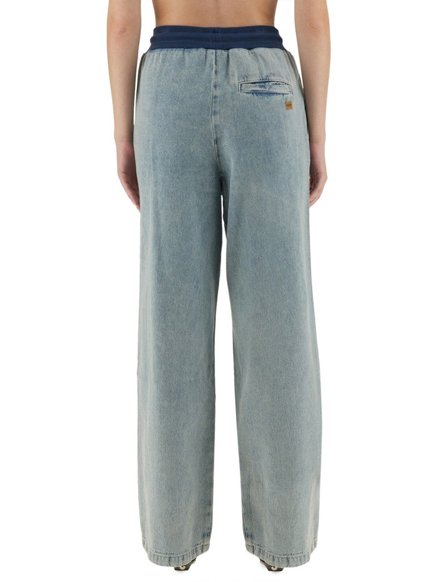 Moschino Jeans Women's Jeans in Denim Blue Moschino Jeans